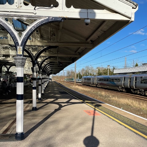 Durham Station, Platform 2