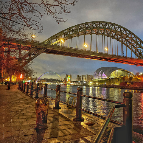 Tyne Bridge at dawn