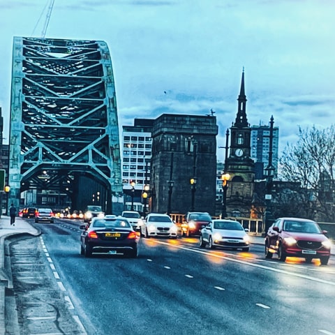 Tyne Bridge traffic