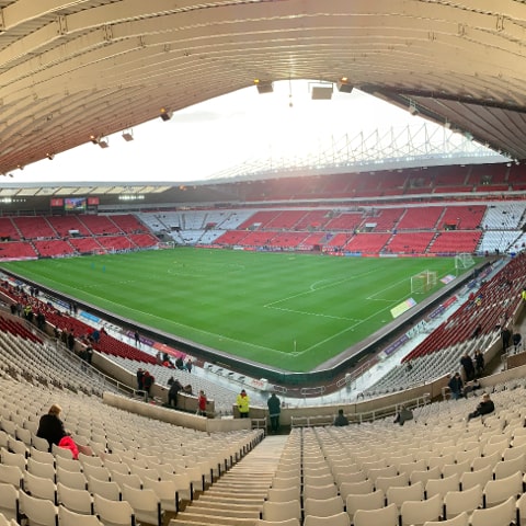 Stadium of Light corner panorama