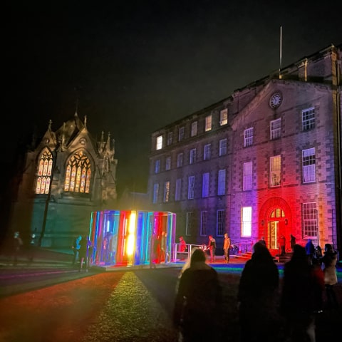 Lumiere 2021 at Ushaw College