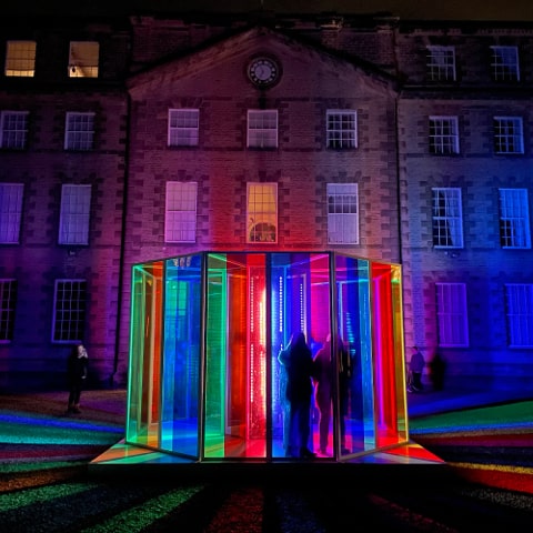 Lumiere 2021 at Ushaw College