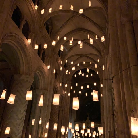 Vests in Durham Cathedral