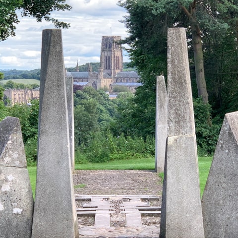Durham Cathedral from Wharton Park